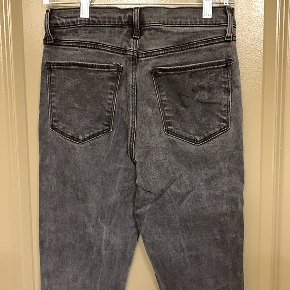 GAP black/dark grey high waisted skinny jeans - Picture 5 of 5